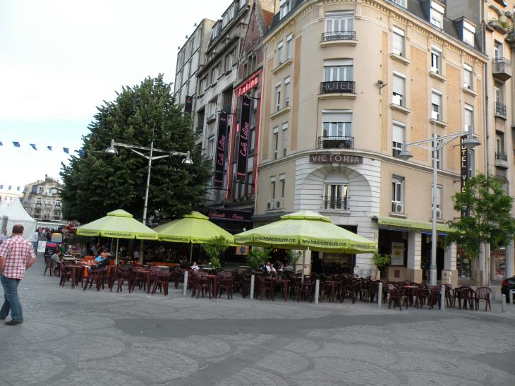  terrase de café, place Drouet